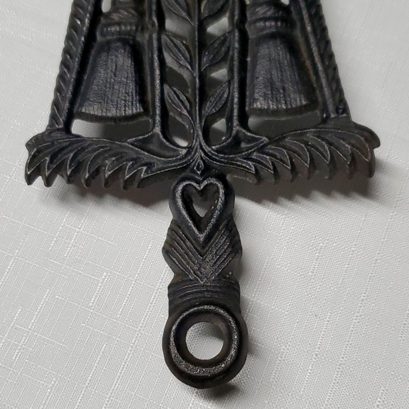 VTG Cast Iron Trivet Dalecraft Black Kitchen Utensil Primitive Old Time Decor - Picture 5 of 15